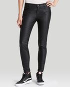 Free People Pants - Faux Leather Seamed Skinny - Lyst