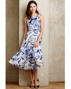 Leifsdottir Afternoon Tea Silk Dress - Lyst