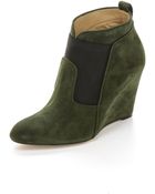 Paul Andrew Altwood Booties - Khaki - Lyst