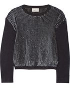 3.1 Phillip Lim Sequin-Embellished Wool Sweater - Lyst