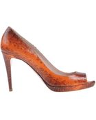 Miu Miu Pumps with Open Toe - Lyst