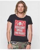 Denim & Supply Ralph Lauren 'Attenzione!' T-Shirt - Lyst