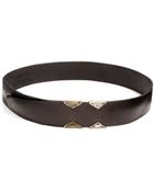 Donna Karan New York Leather Artisan Belt - Lyst