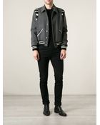 Saint Laurent Teddy Jacket - Lyst