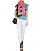 J Brand Bleached Slouchy Skinny Jeans - Lyst
