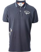 Parajumpers Printed Polo Shirt - Lyst