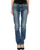 Dondup Denim Pants - Lyst