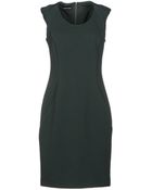 Emporio Armani Short Dress - Lyst