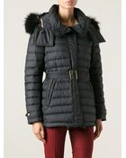 Burberry Brit Hooded Padded Jacket - Lyst