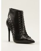 Gianmarco Lorenzi Lace-Up Ankle Boots - Lyst