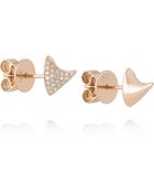 Anita Ko Thorn 14-Karat Rose Gold Diamond Earrings - Lyst
