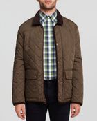 Cole Haan Quilted Barn Jacket - Lyst