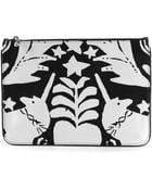 Alexander McQueen Unicorn Print Clutch - Lyst