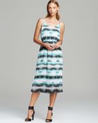 Vince Camuto Linear Echoes Dress - Lyst