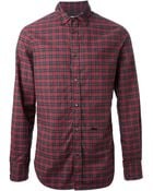 DSquared2 Checked Shirt - Lyst