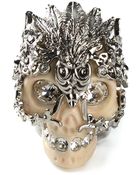 Alexander McQueen Skull Ring - Lyst