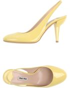 Miu Miu Court - Lyst