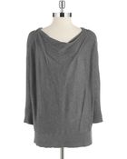 MICHAEL Michael Kors Zipper Accented Sweater - Lyst