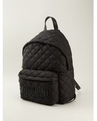 Moschino Quilted Backpack - Lyst