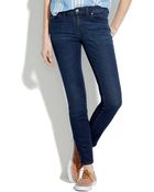 Madewell Skinny Skinny Zip Jeans In Edgewater Wash - Lyst