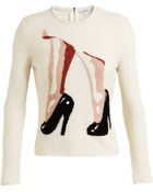 Carven Shoes Knit Jumper - Lyst