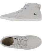 Lacoste High Top Trainers - Lyst