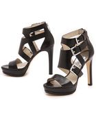 MICHAEL Michael Kors Ailee Platform Sandals - Black - Lyst