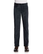 Saks Fifth Avenue Black Label Micro-Wale Corduroy Pants - Lyst