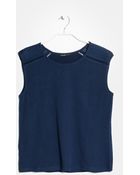 Mango Embroidered Detail T-Shirt - Lyst