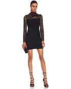 Roland Mouret Samiel Geometric Lace Cotton Dress - Lyst