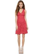 Nanette Lepore Mi Amor Sheath Dress - Poppy Red - Lyst