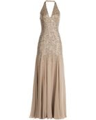 Halston Heritage Embellished Gown - Lyst