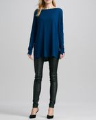 Vince Moto Leather Pants Black - Lyst
