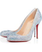 Christian Louboutin Fifi Strass - Lyst