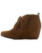 Fortune Dynamic Quill Of The Night Bootie In Fawn - Lyst