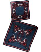Diesel Black Gold Square Scarf - Lyst