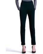 Donna Karan New York Cuffed High-Waist Trousers - Lyst