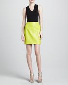Jason Wu Leather Pencil Skirt - Lyst