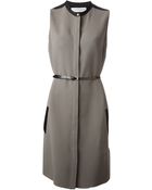 Victoria, Victoria Beckham Belted Dress - Lyst