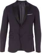 Neil Barrett Contrast Lapel Blazer - Lyst