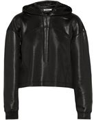 T By Alexander Wang Scuba-Jersey Hooded Top - Lyst