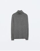 Zara Turtleneck Sweater - Lyst