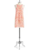 Shoshanna Sequin Shift Dress - Lyst