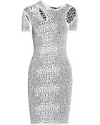 McQ by Alexander McQueen Stretch Jacquard-knit Dress - Lyst