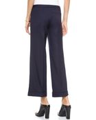 Tory Burch Fern Pants - Med Navy - Lyst