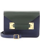 Sophie Hulme Colorblock Mini Envelope Bag - Lyst