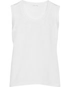 Oscar de la Renta Knitted Silk Top - Lyst
