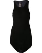 Rick Owens Square Neck Tank Top - Lyst