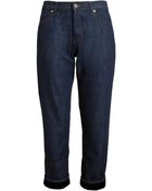 Marni Velvet Turn-Up Denim Jeans - Lyst