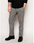 Asos Slim Fit Smart Trousers In Houndstooth - Lyst